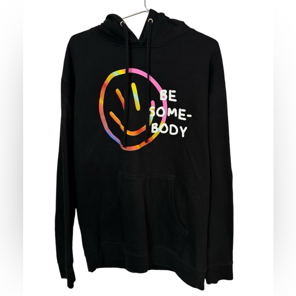 EDM DJ Dillon Francis IDGAFOS Be Somebody Black Men’s L Hoodie